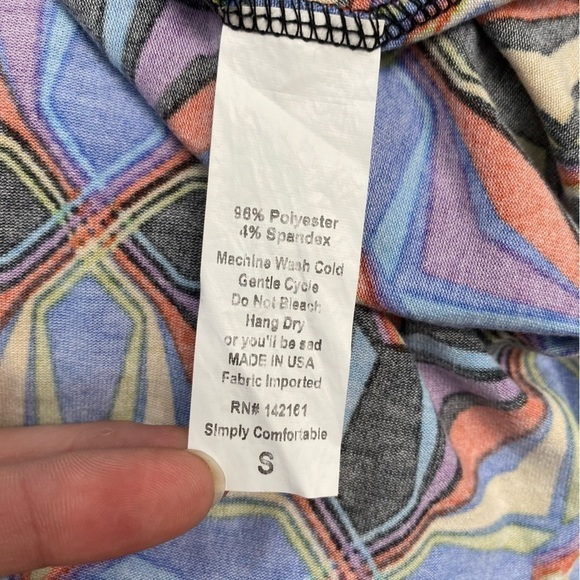 LuLaRoe Madison Skater Skirt with Pockets Retro Small - Picture 8 of 11